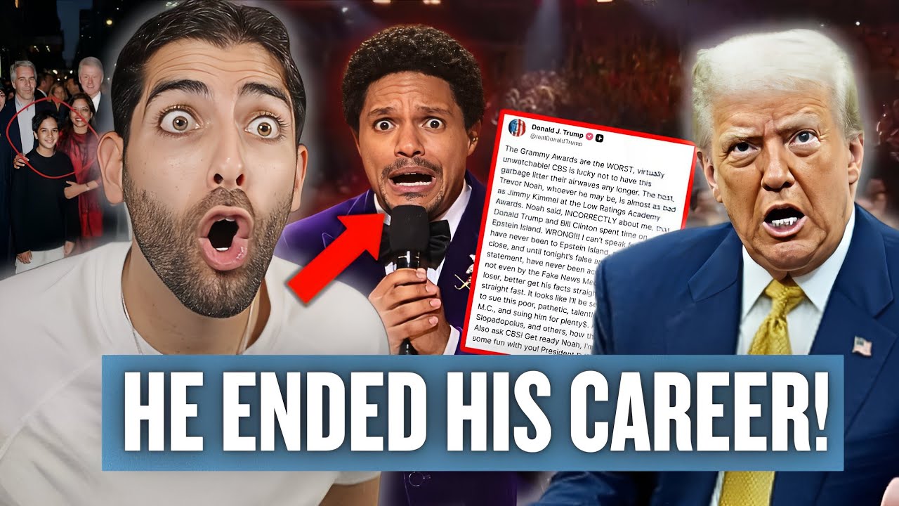 Trevor Noah Claimed Trump Went on Epstein's Island, Then Gets SUED Into Oblivion!