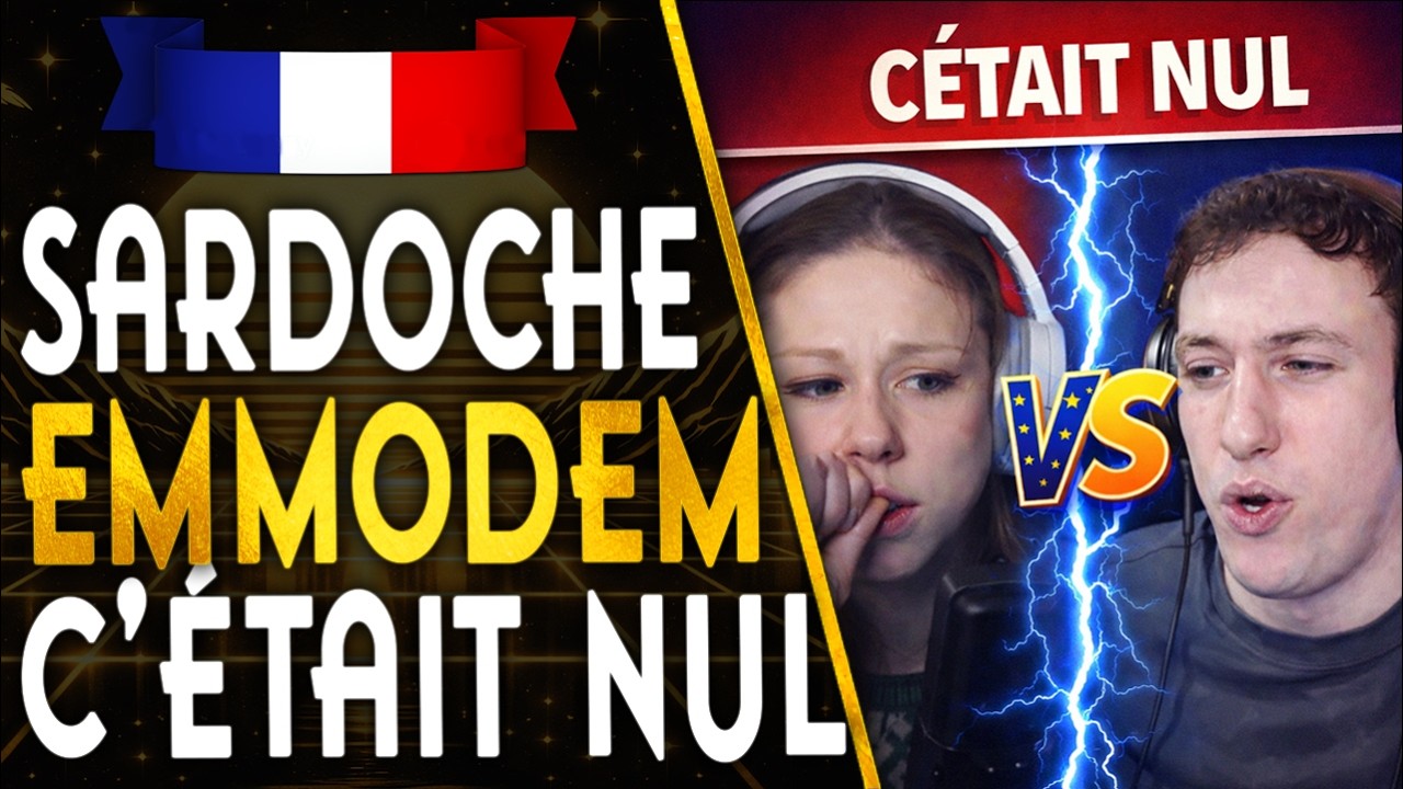 🇫🇷D&Eacute;BAT SARDOCHE EMMODEM : C'&Eacute;TAIT NUL !