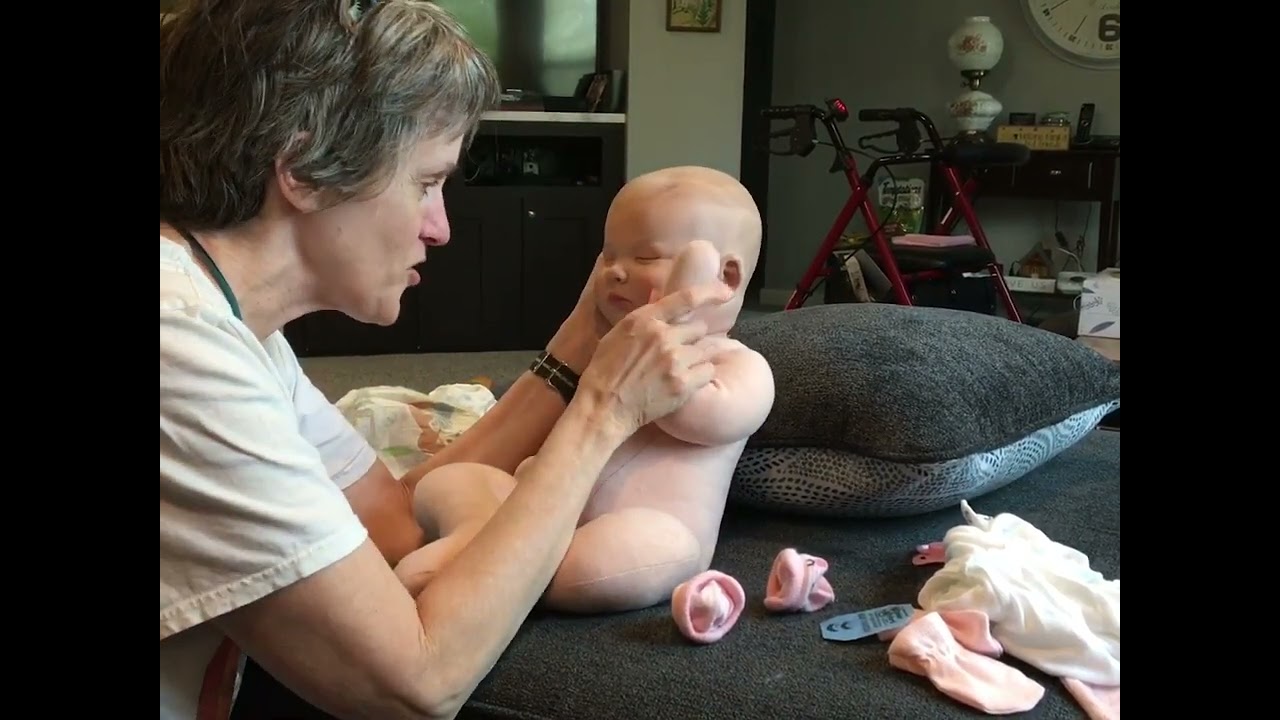 My first cuddle baby (Bountiful Baby body 22”-24”)