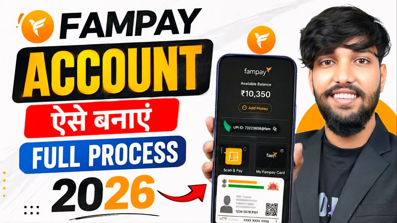 Fampay Account Create | Fampay Account Kaise Banaye | How To Open Fampay Account