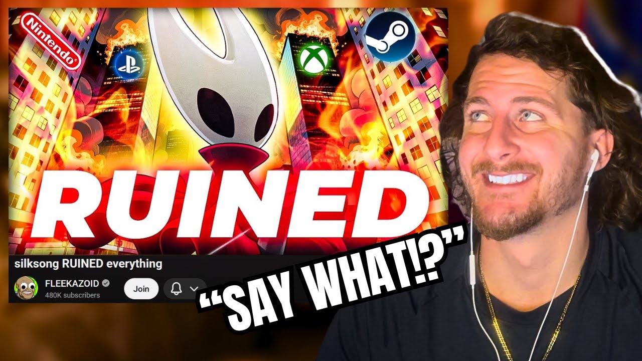 silksong RUINED everything - FLEEKAZOID | Trizashi Reacts
