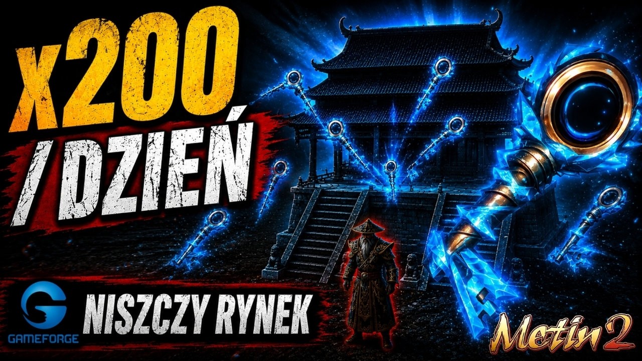 Metin2 - 200 KLUCZY DZIENNIE na Alastora stojąc w MIEJSCU - GF niszczy grę