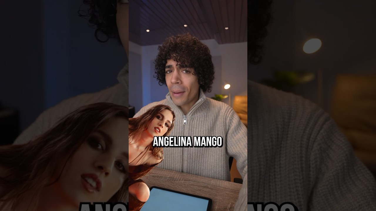 Disegno ANGELINA MANGO finch&eacute; non diventa UN MANGO!