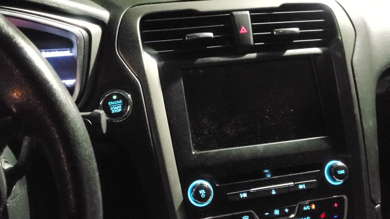 Arreglo rápido de consola central en 2017 ford fusion