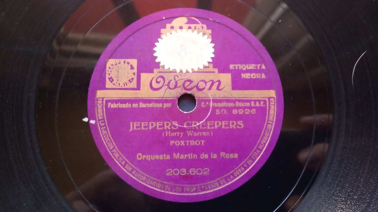 Orquesta Martín de la Rosa - Jeepers Creepers