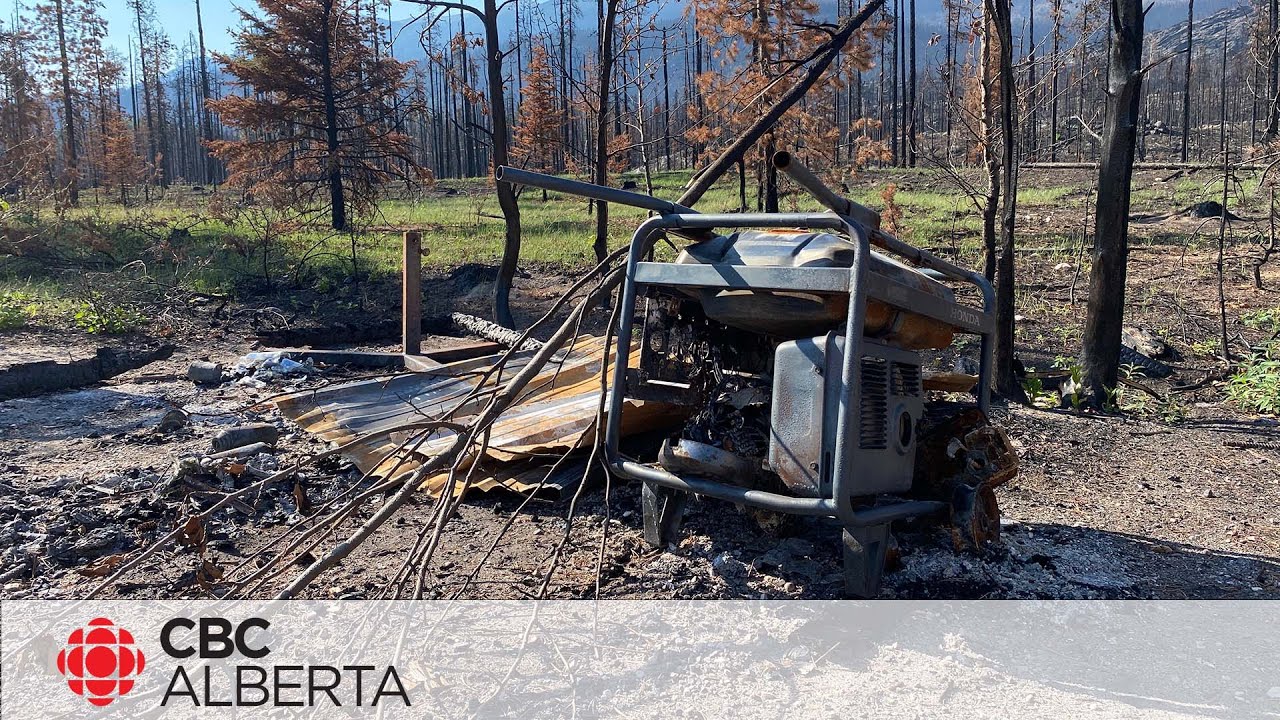 What remains of Wabasso campground after Jasper wildfire