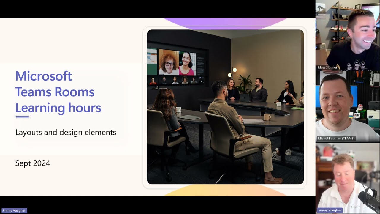 Teams Rooms Learning Hour September - Teams Rooms Layouts