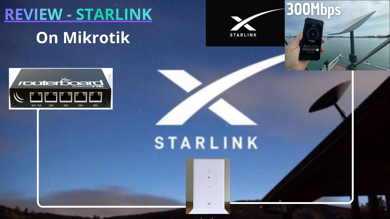 🚀SETTING STARLINK BYPASS MIKROTIK: Tembus 300Mbps? ⚡