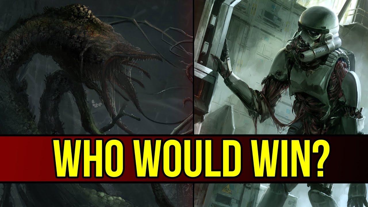 The Flood vs. Project Black Wing vs. The Mnggal-Mnggal | Halo vs Star Wars: Who Would Win