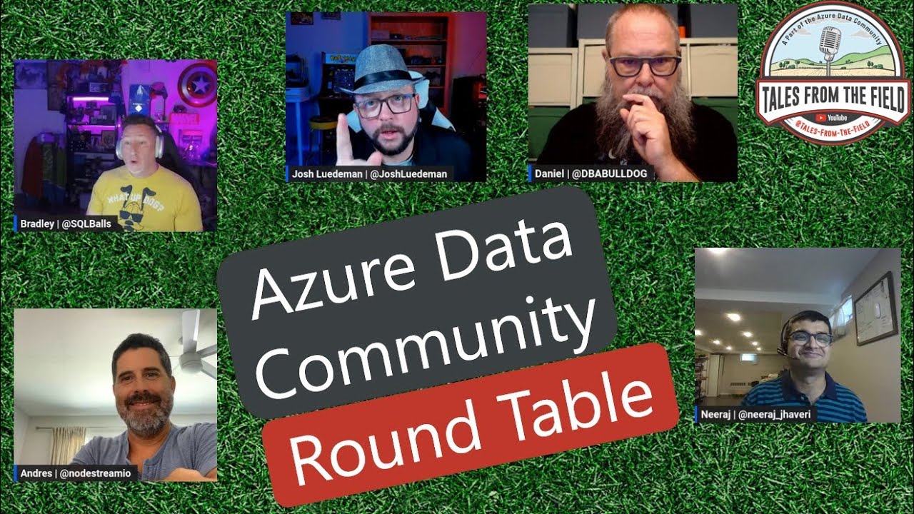 9/12 Azure Data Community Round Table