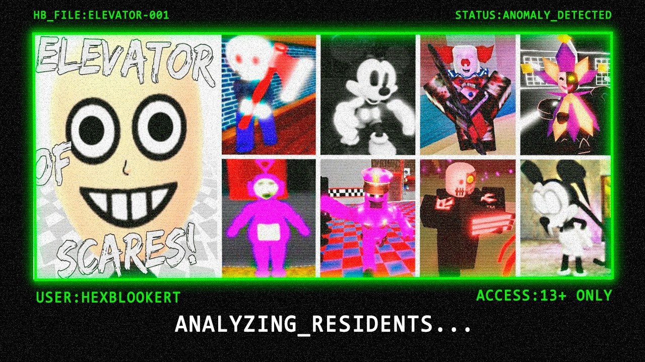 Eteled, Mickey & More The Elevator Of Scares Roblox