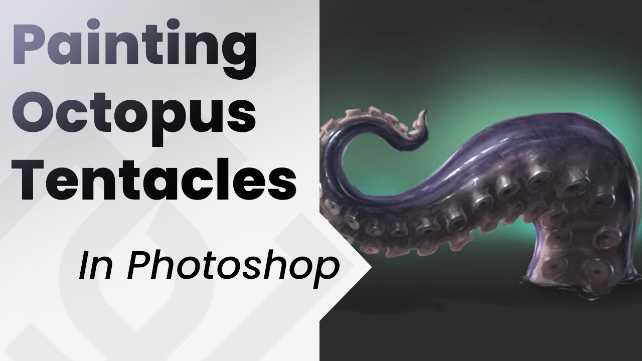 How to Paint Octopus Tentacles?