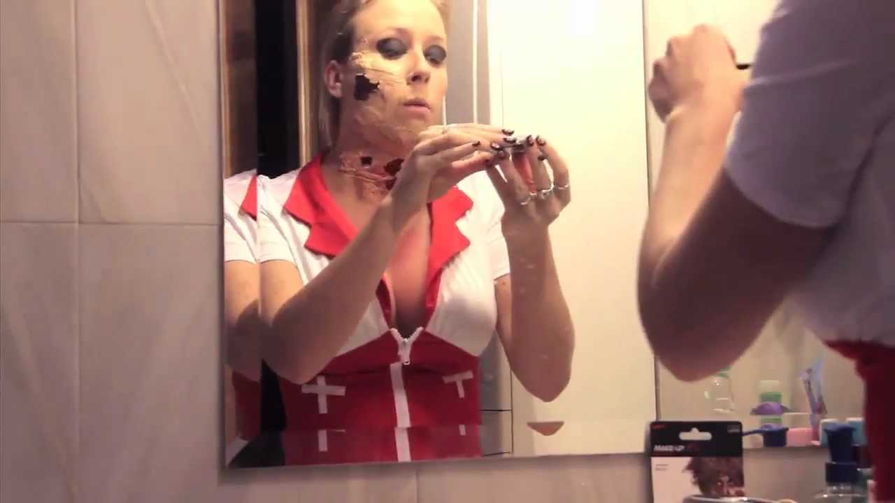Maquillaje Enfermera Sexy Zombie Halloween