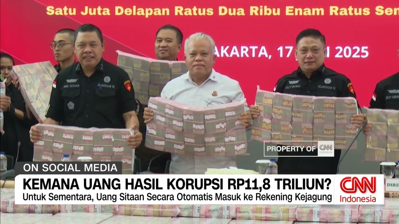 Kemana Uang Hasil Korupsi Rp  11,8 Triliun?