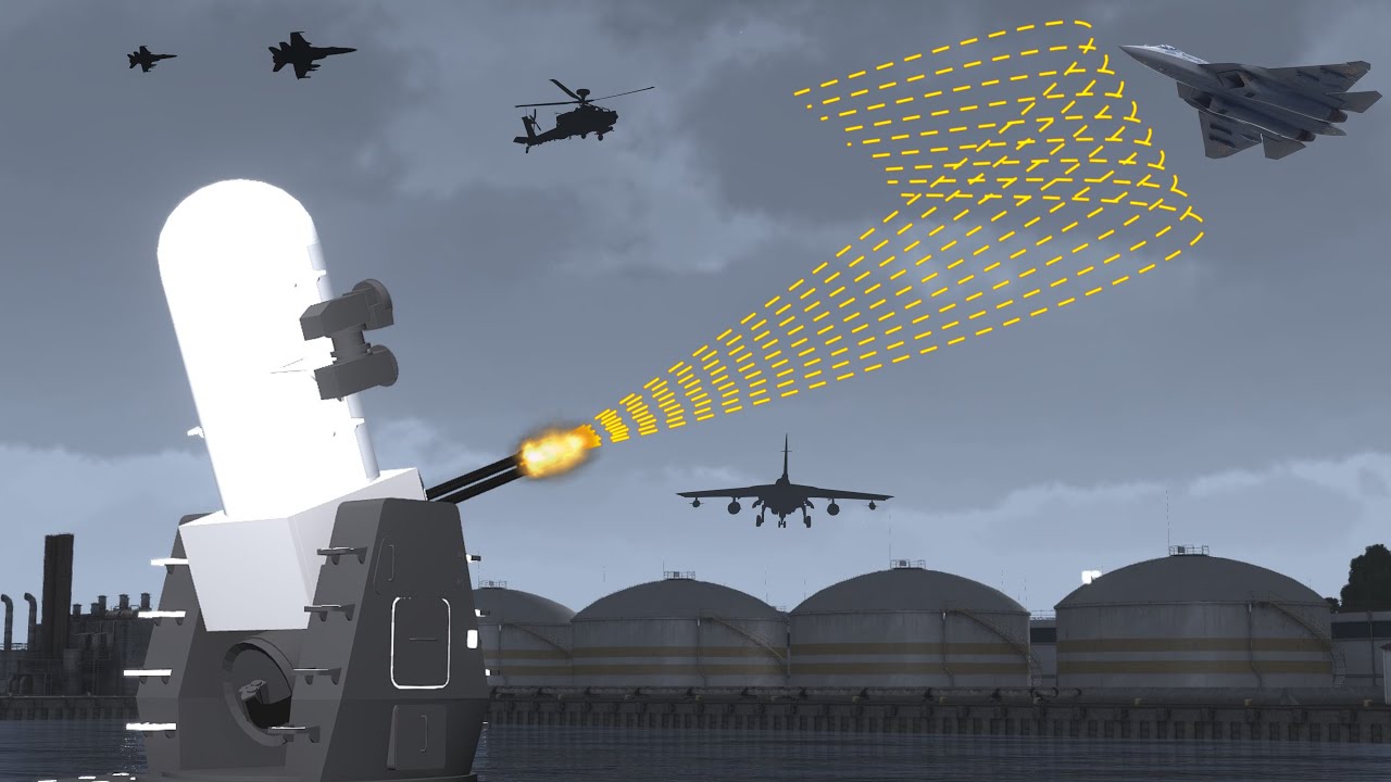 🔴LIVE - Air Defense System Save tank farm - C-RAM - Phalanx CIWS - Simulation - ArmA 3