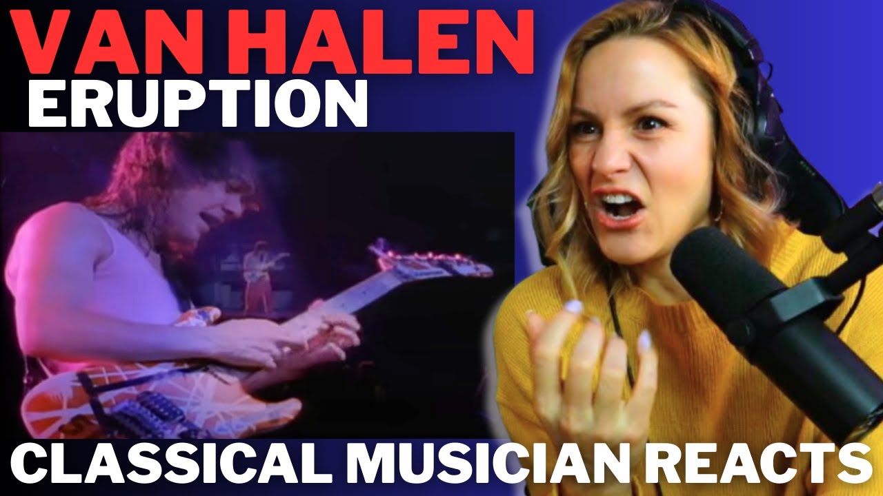 (RELOADED) I’m Shocked! Classical Musician Reacts to Van Halen Eruption Guitar Solo