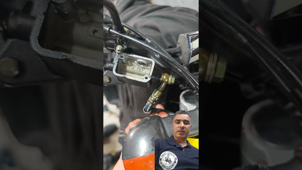 Truco para purgar tu sistema de frenos #motos #mecanicademotos #mecanica