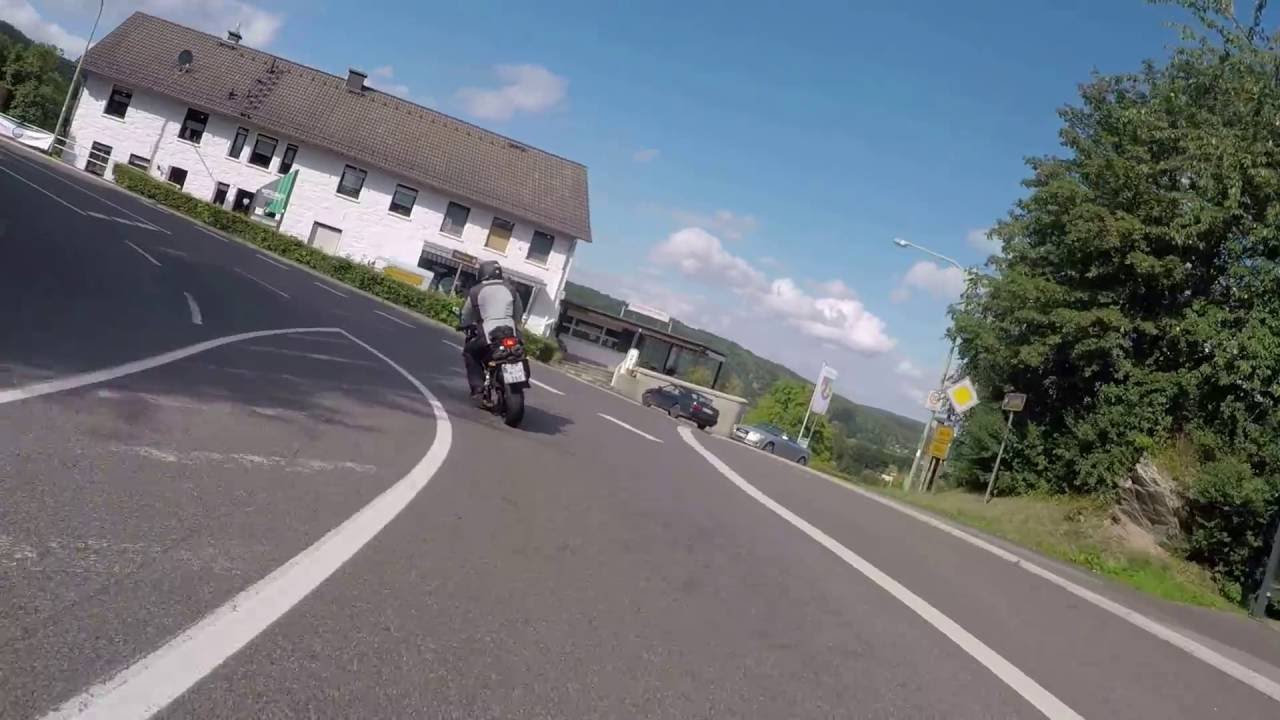 Simmerath (L 266) - Woffelsbach - Steckenborn Motorradrunde durch die Eifel