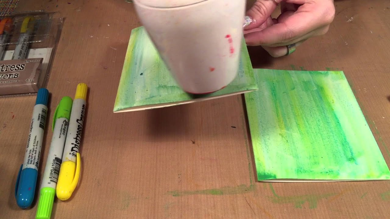 The Similarities and Differences between Distress Crayons and Gelatos