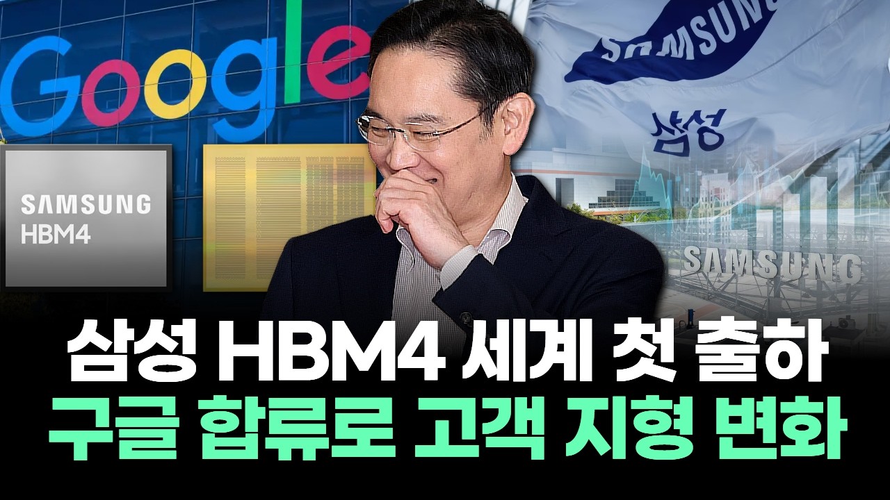 삼성 HBM4 세계 첫 출하 &ldquo;구글 합류로 고객 지형 변화&rdquo;