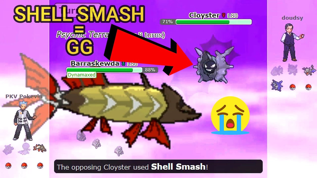 How to NOT Counter a Cloyster (Pokemon Showdown Ranadom Battles) (High Ladder)