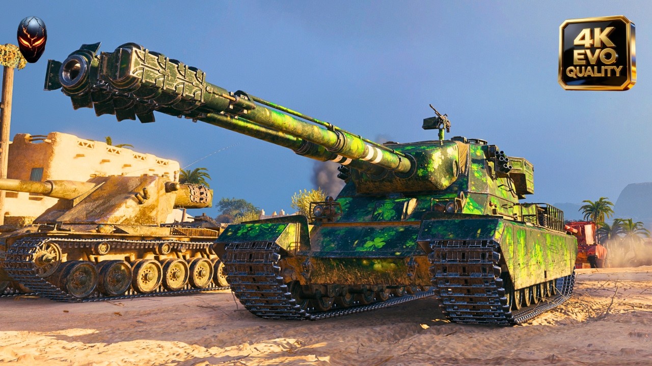 Canopener 12K Huge Damage 7 Kills & Projet 57 Ampere  11.6K Damage World of Tanks #wot