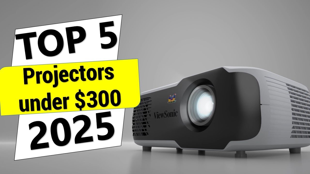 ✅Top 5 Best Projectors under $300 On amazon| Best Projectors Review in 2025