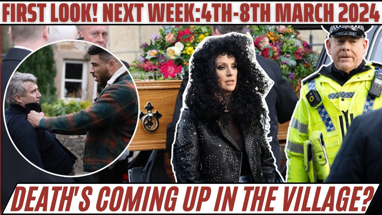 First Look! 7 Huge Emmerdale spoilers next week from 4th - 8th March 2024 