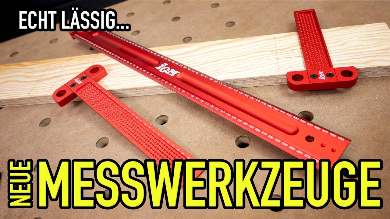 L&auml;ssige Messwerkzeuge f&uuml;rs Holzwerken f&uuml;rs kleine Geld - Mikes Toolshop