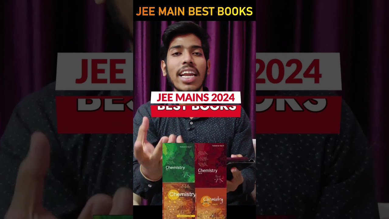 IITJEE Best Books🔥| Best Books for JEE Mains 2024 to Score 250+ | Imp Books JEE #iit #jee #shorts