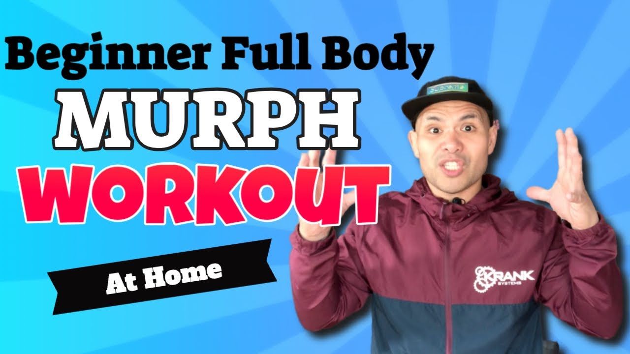 Murph Workout for Beginners- At Home Beginner Murph Workout 🎒