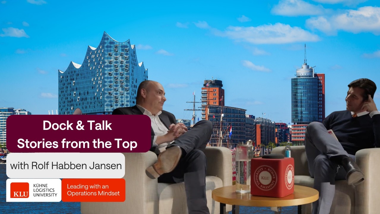 Dock & Talk: Resilience - No two days are alike with Rolf Habben Jansen (Hapag-Lloyd)