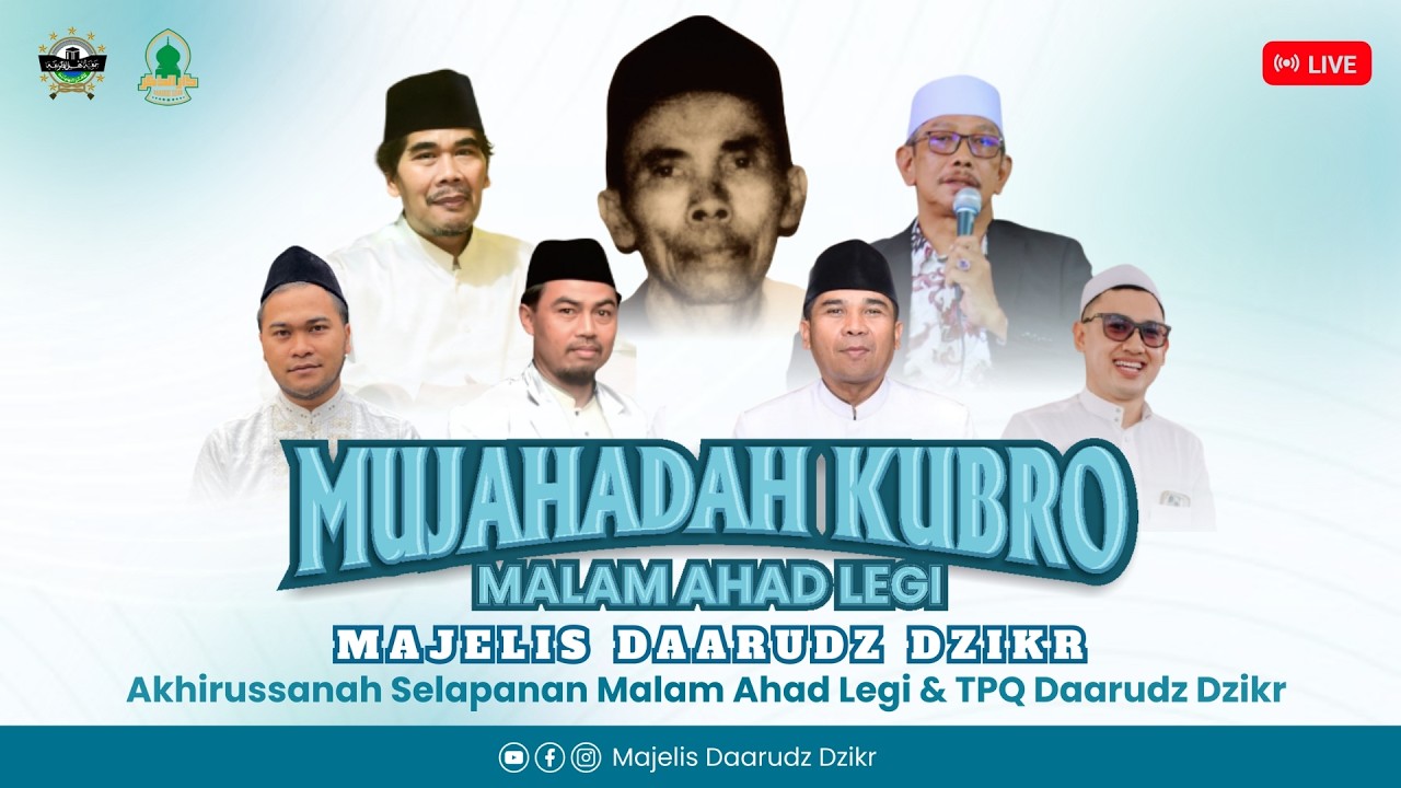 Mujahadah Kubro Malam Ahad Legi Majelis Daaruz Dzikr