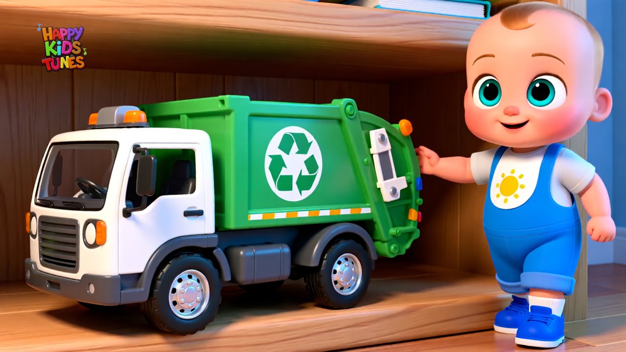 Rescue Vehicles Song: Fire Truck, Ambulance & Construction Trucks Playtime | Learn Colors & Jobs
