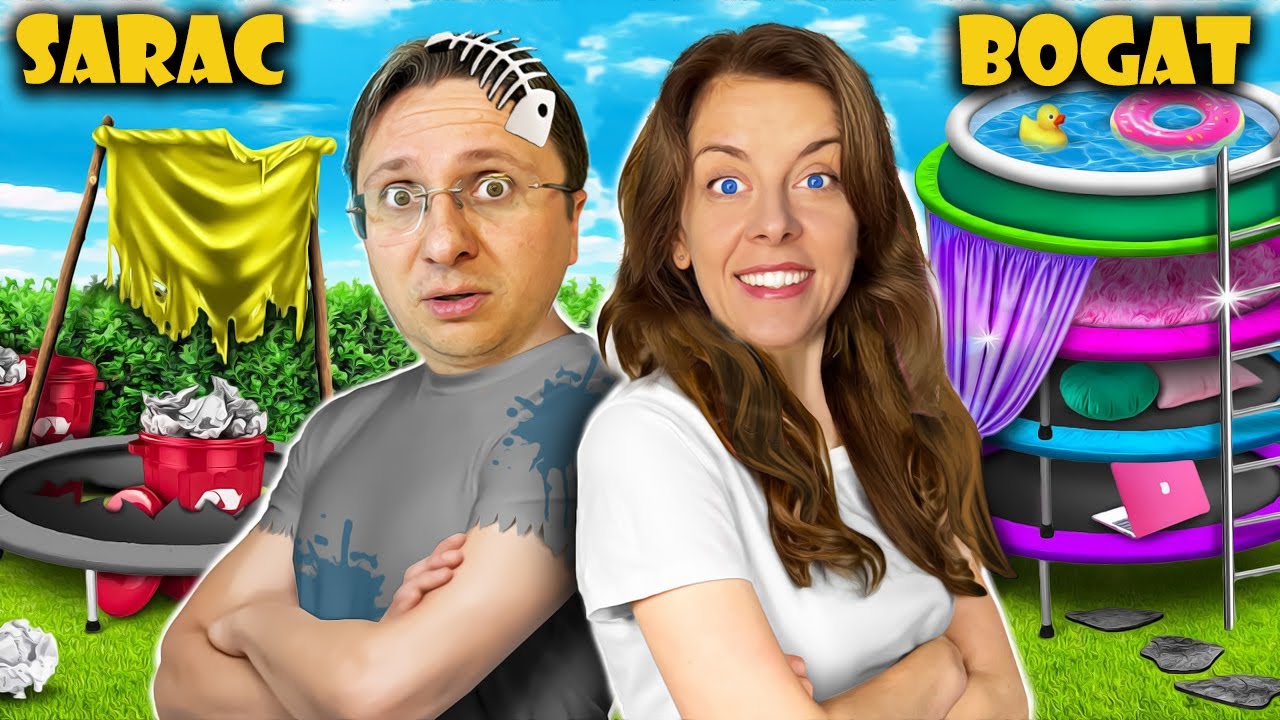 Partea 2 ⏰ 24 ore 🕸️ VECIN SĂRAC vs BOGAT 💰