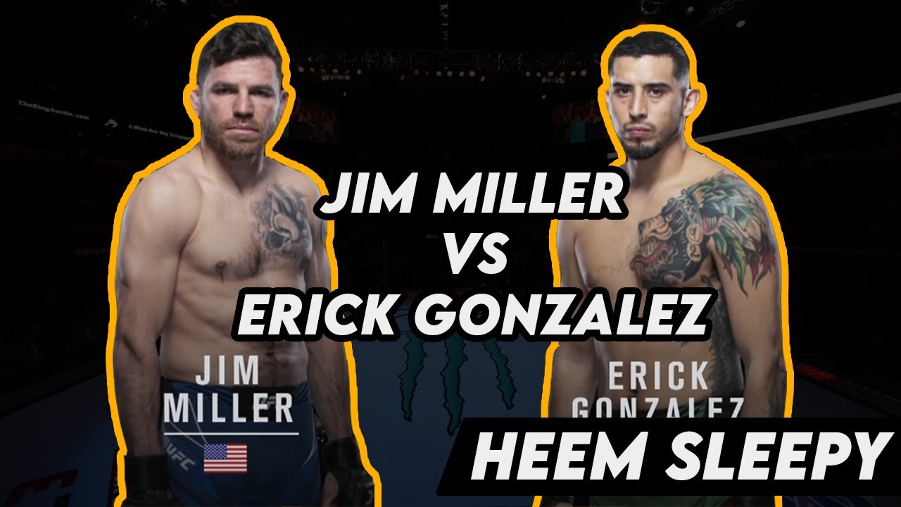 Jim Miller vs Erick Gonzalez - Beatdown Breakdown