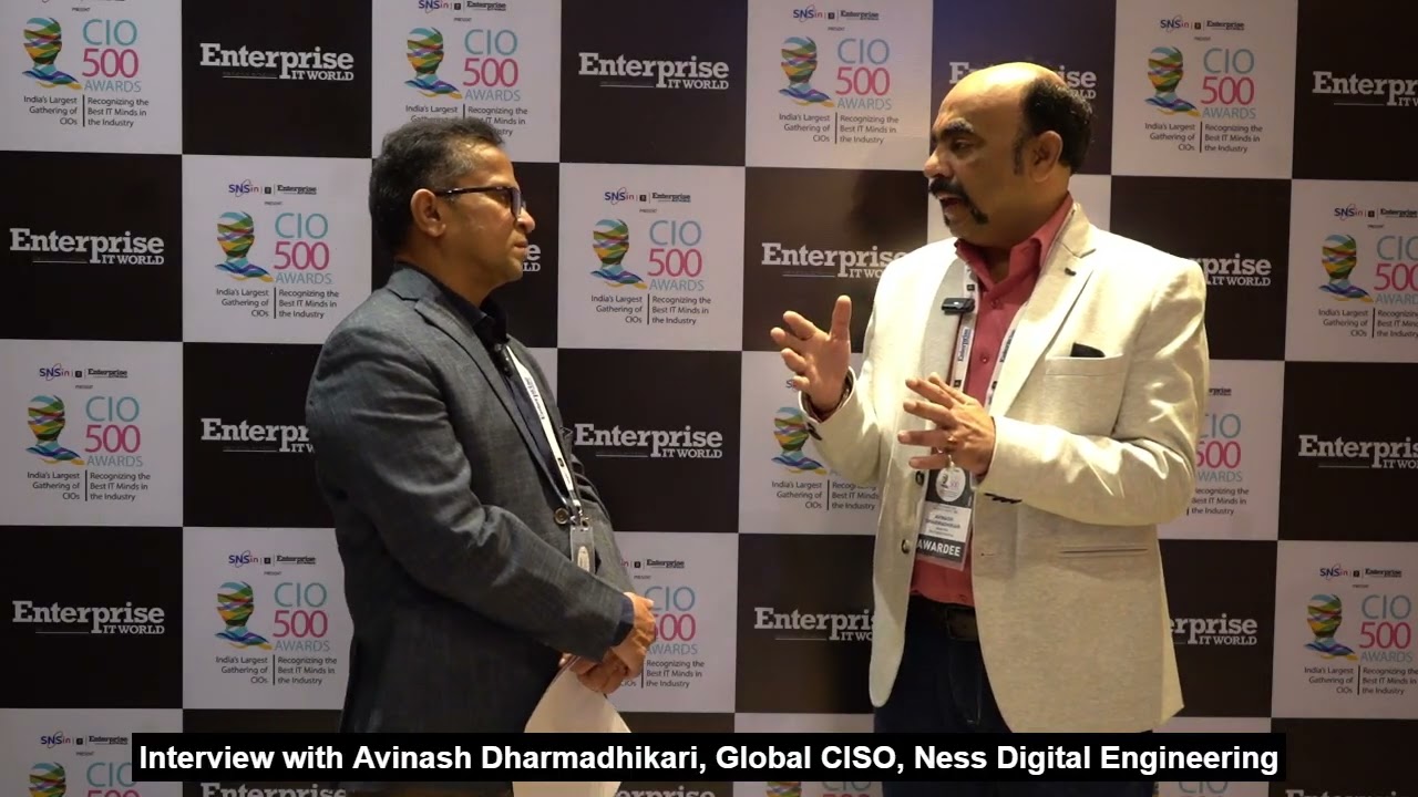 Future of AI & Cybersecurity: Insights from Global CISO Avinash Dharmadhikari | CIO500 Pune | CIOTV