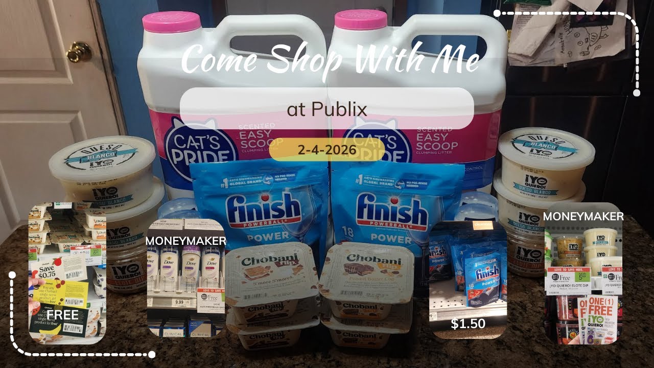 Приходите со мной за покупками в Publix 2 февраля 2026 года! Акции Publix на этой неделе!