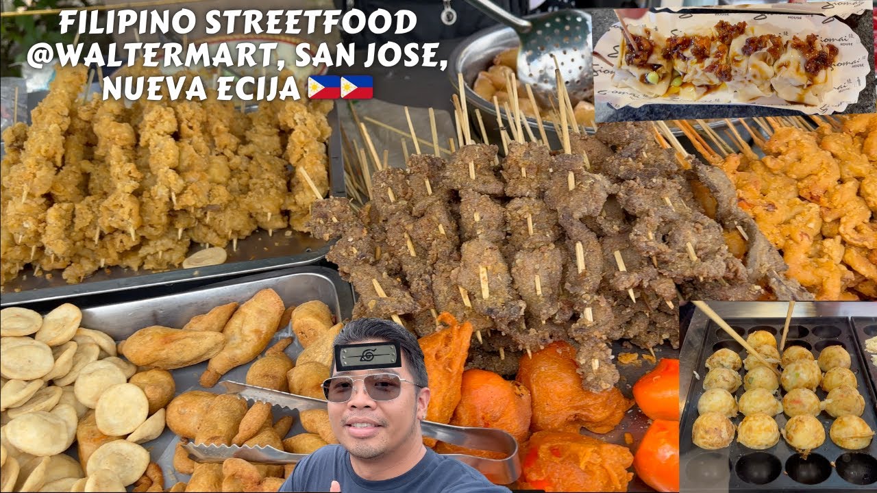 Filipino Streetfood, Siomai, Takoyaki @ WALTERMART , San Jose, Nueva Ecija, Philippines 🇵🇭 🇵🇭