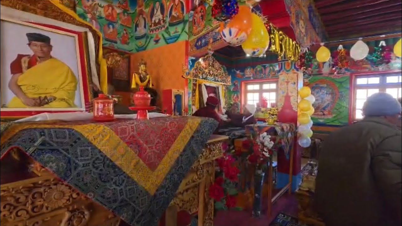 BIRTHDAY CELEBRATION OF HIS HOLINESS 12th GYALWANG DRUKPA & HIS EMINENCE THUKSEY RINPOCHE AT TSAGA 