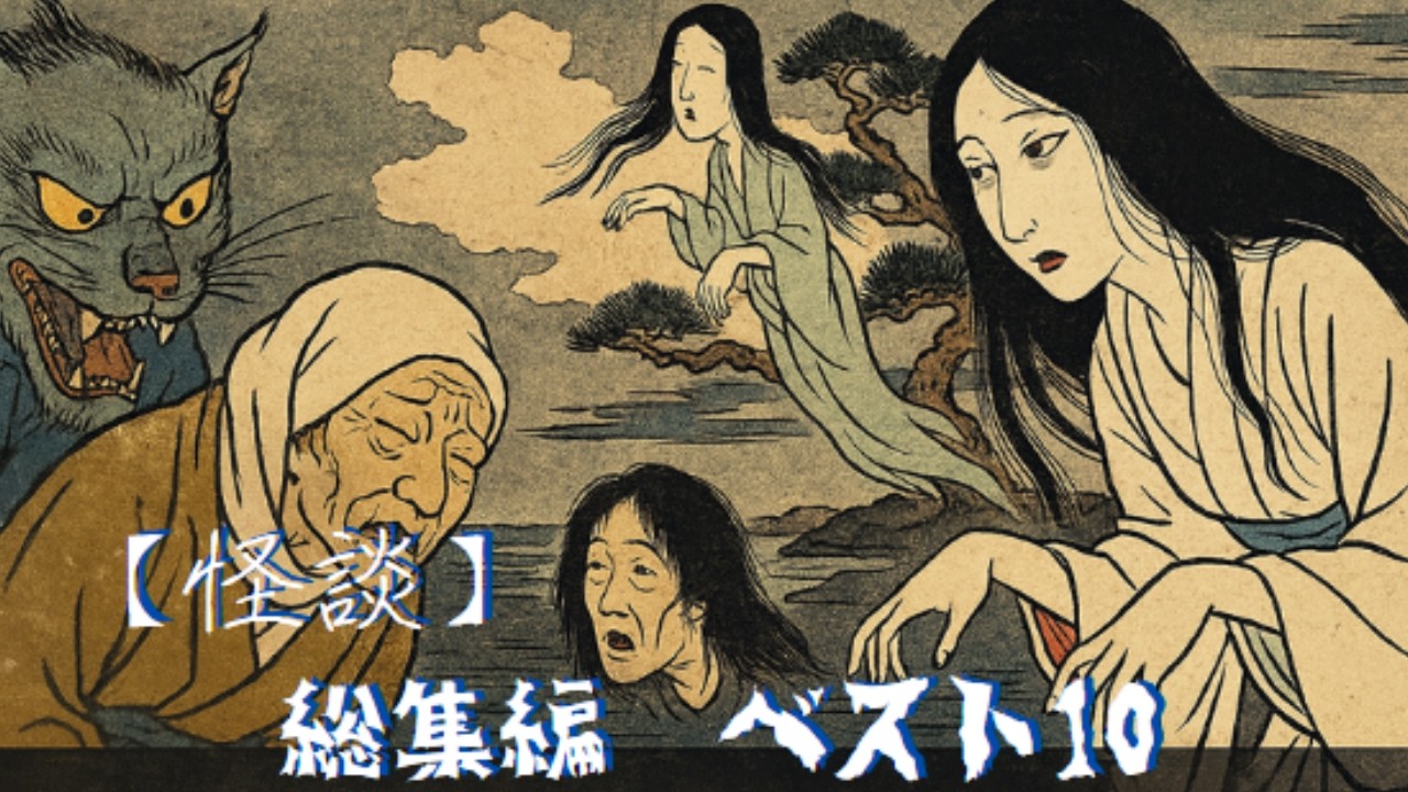【怪談】最恐の呪いと怨霊ベスト10｜実話怪異・戦国伝説・化け猫の総集編