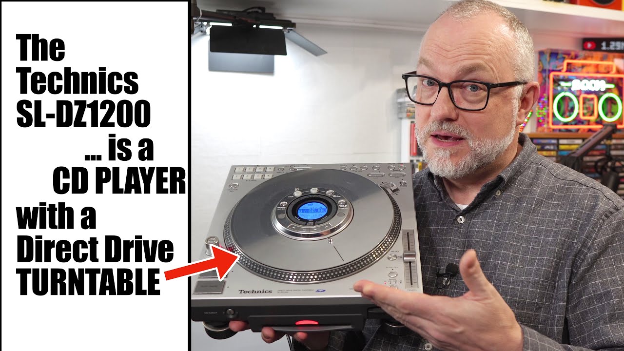 Funkiest CD player ever?  Technics SL-DZ1200