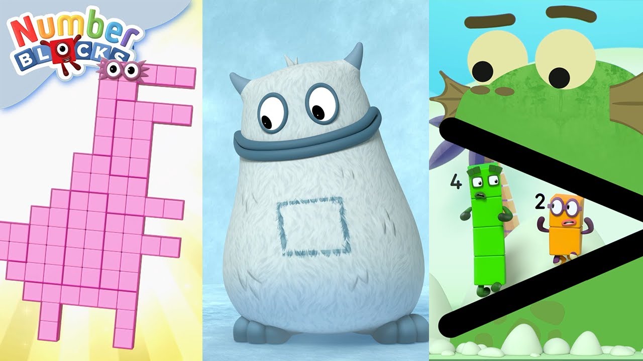 All Farm Animal Number Fun! 🐔🐷 | Animal Month | Learn to count | Numberblocks
