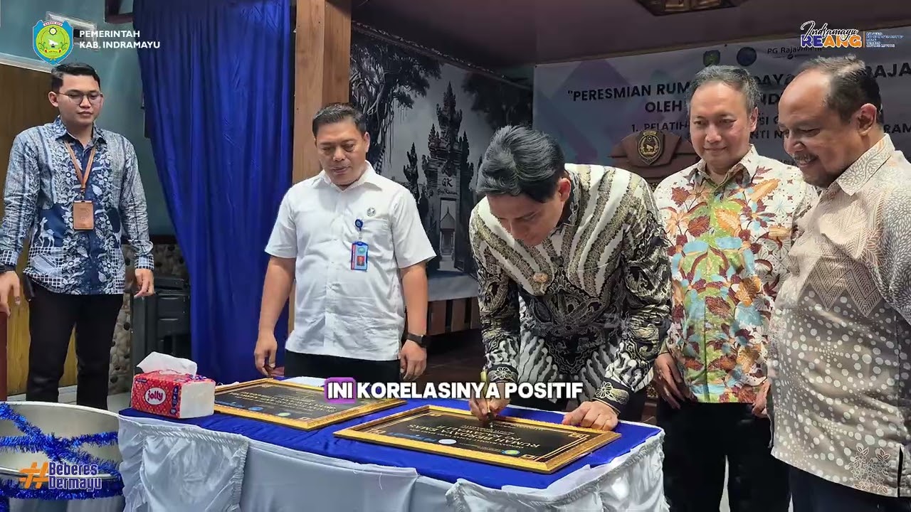 Peresmian Rumah Berdaya PT PG Rajawali II di Indramayu