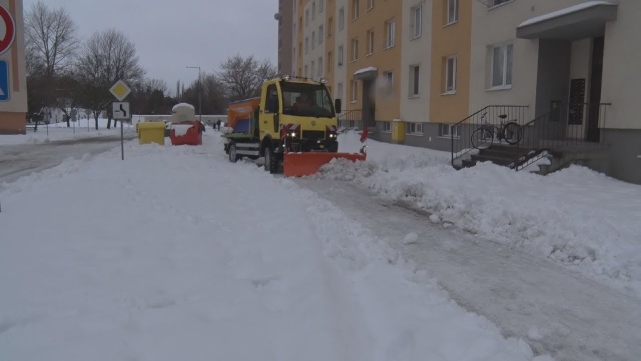 Senicu zasypal sneh