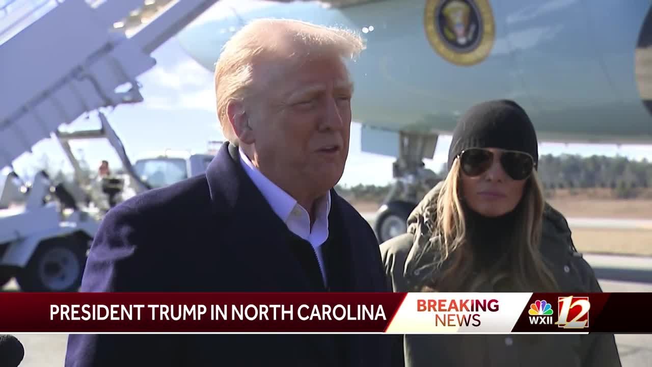 WXII's Kelly Kendall shares details on Gov. Stein and President Trump's meeting