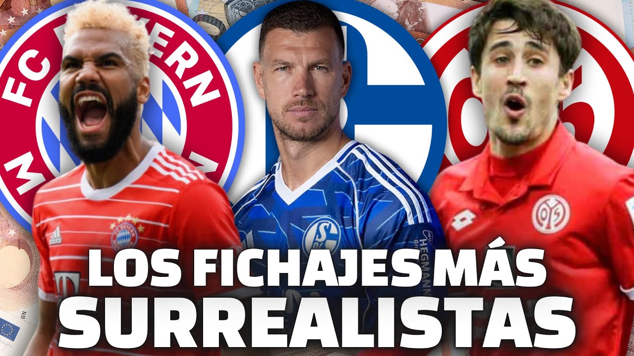 DZEKO VA AL SCHALKE: LOS FICHAJES MÁS SURREALISTAS DE LA HISTORIA