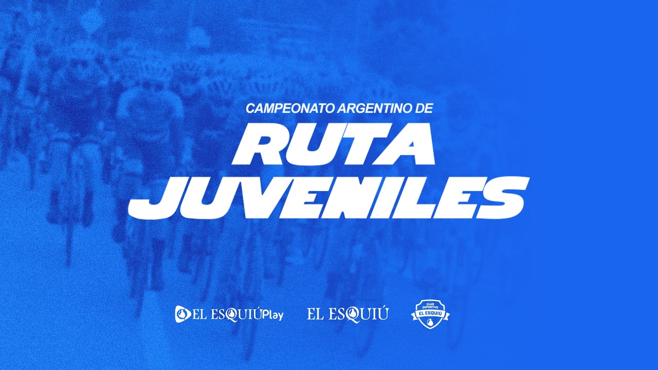 🔴 VIVO | CAMPEONATO ARGENTINO  DE RUTA MENORES Y JUNIOR - DAMAS Y VARONES