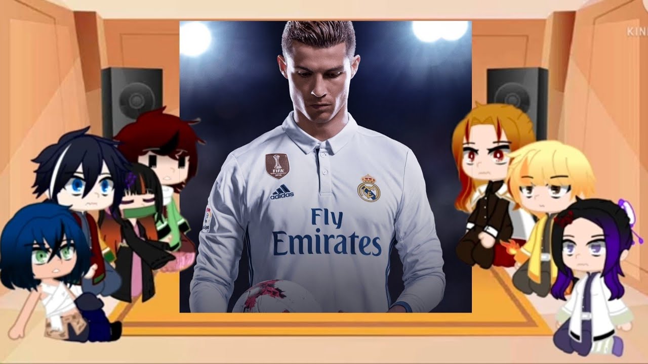 Demon Slayer Characters Reacts Positively To Christano Ronaldo Skills [Next Part - MESSI]