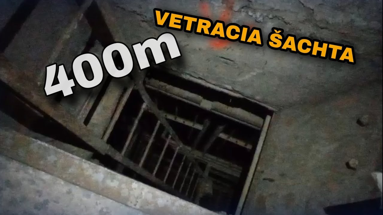 Baňa Bankov Košice - Brána do pekla 400 metrová diera